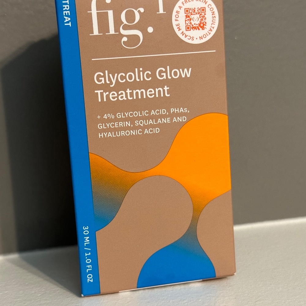 Fig1 Glycolic Glow Treatment Serum Exfoliating Skincare - BRAND NEW
